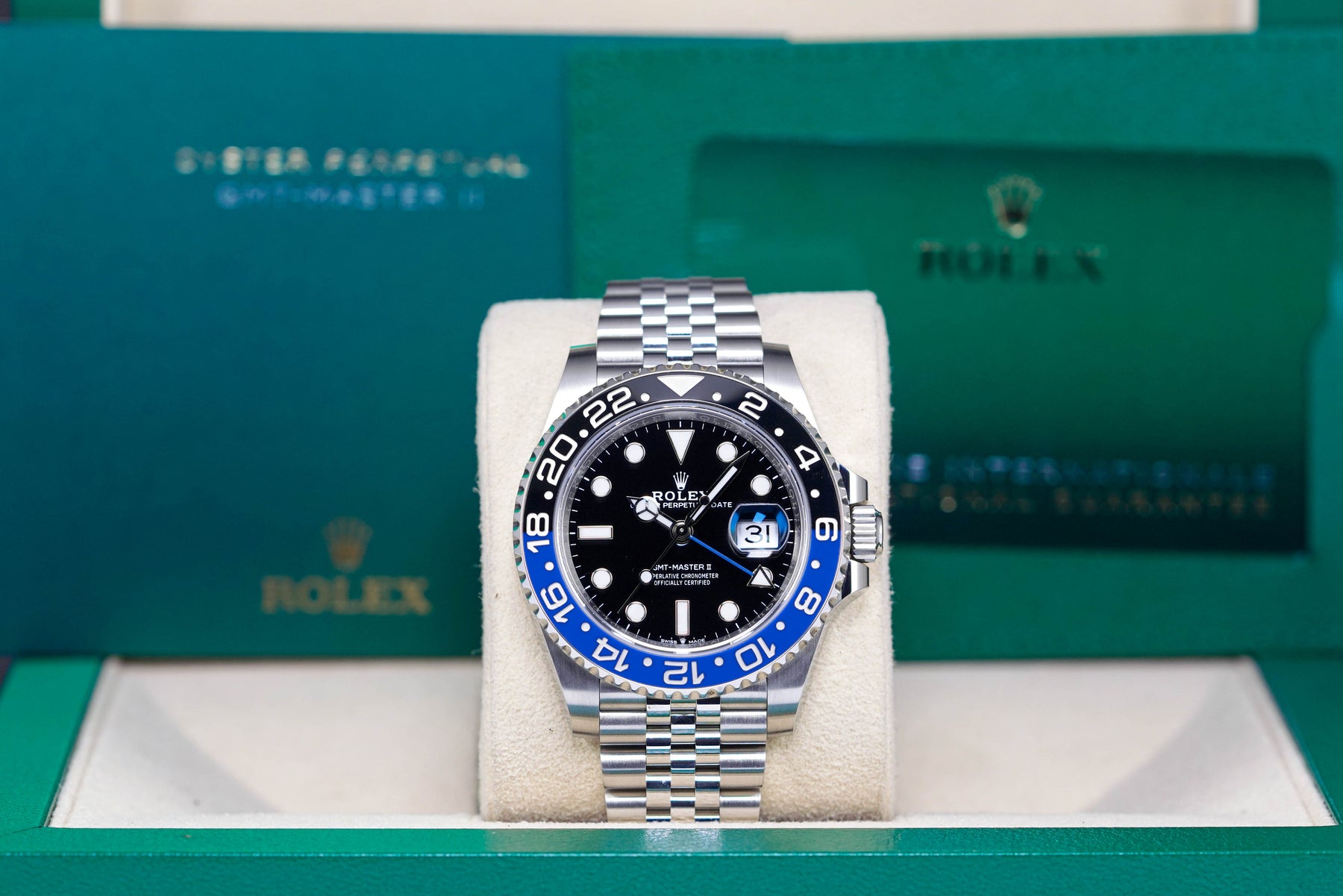 ROLEX GMT MASTER-II BATGIRL