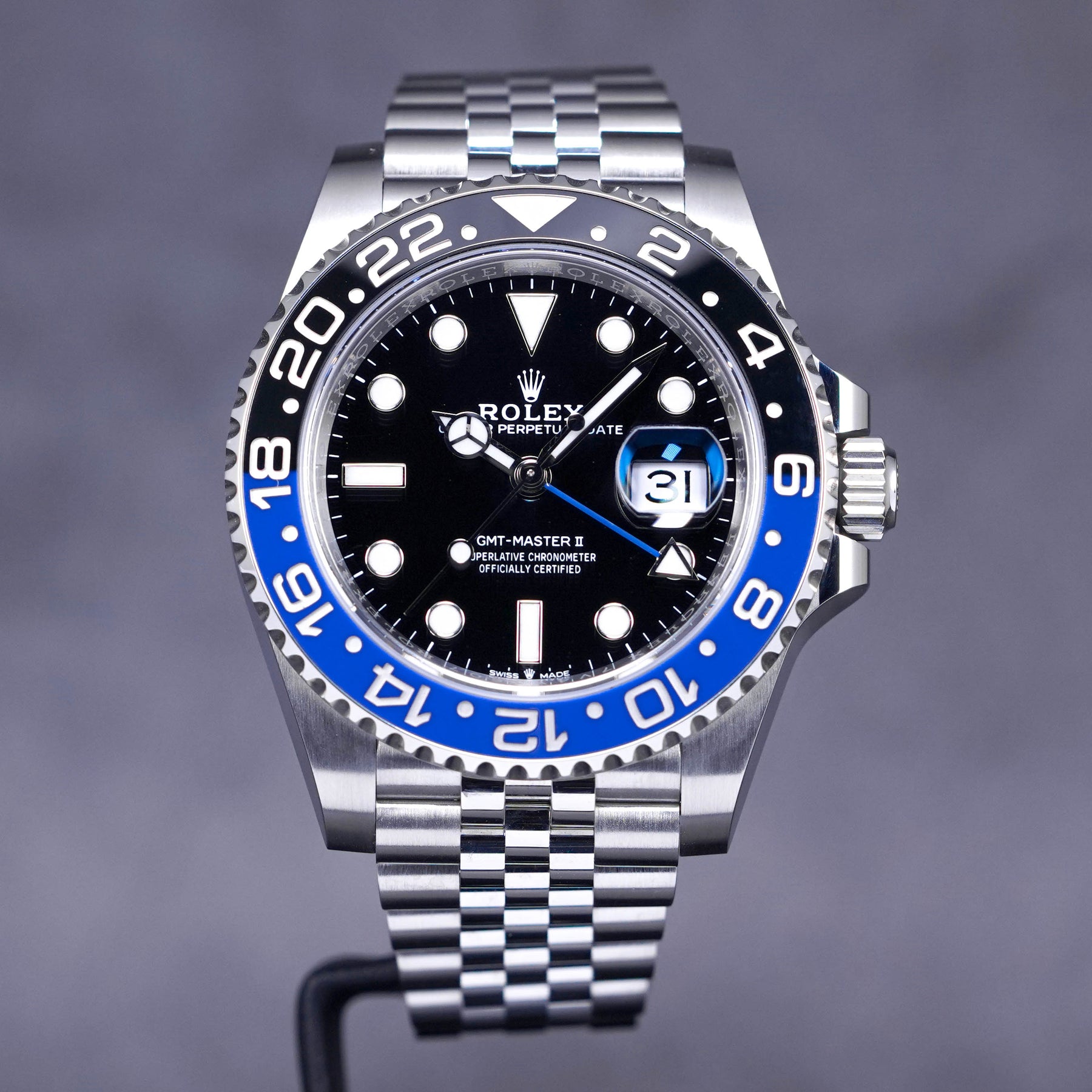 ROLEX GMT MASTER-II BATGIRL