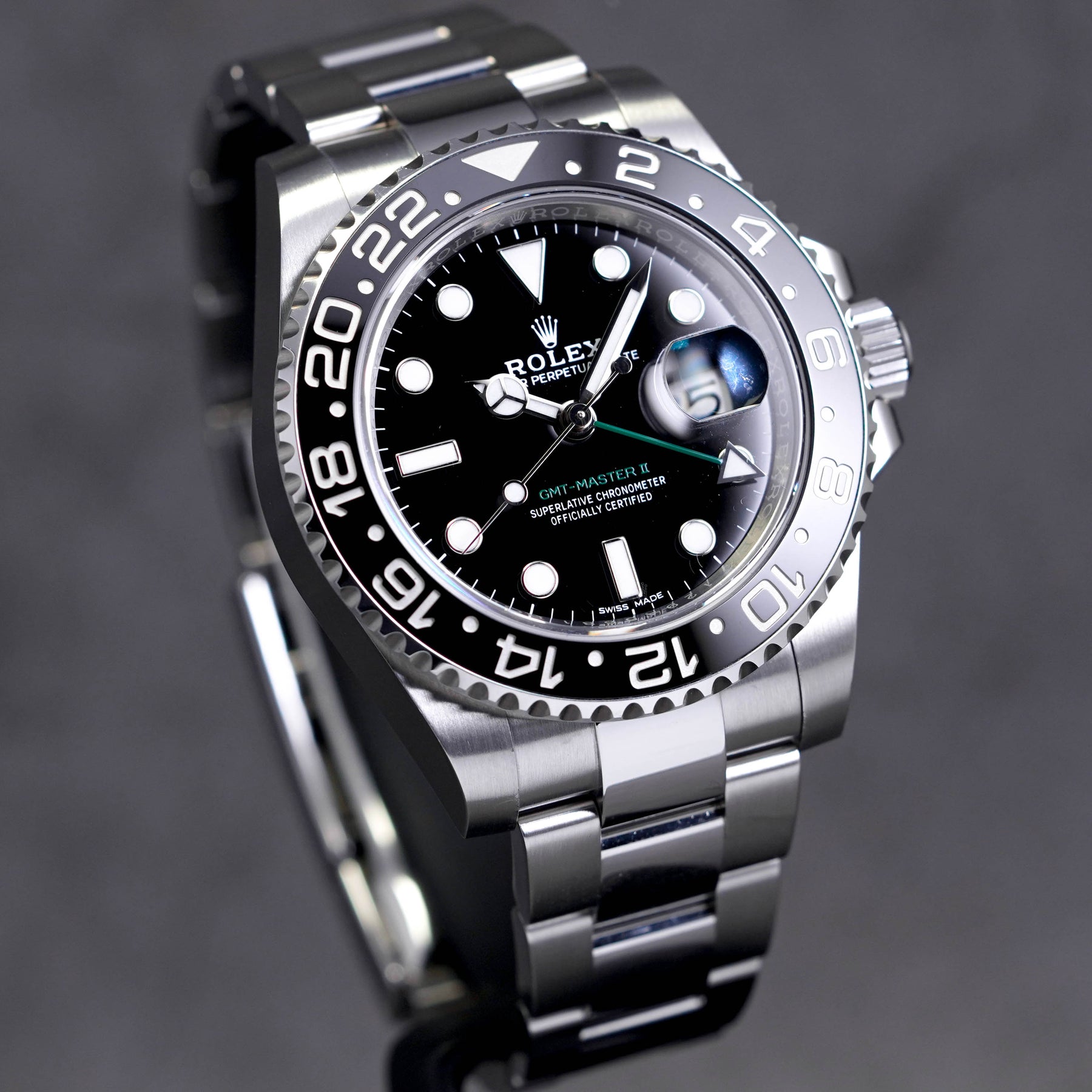 Rolex gmt master sale ii batman 2018