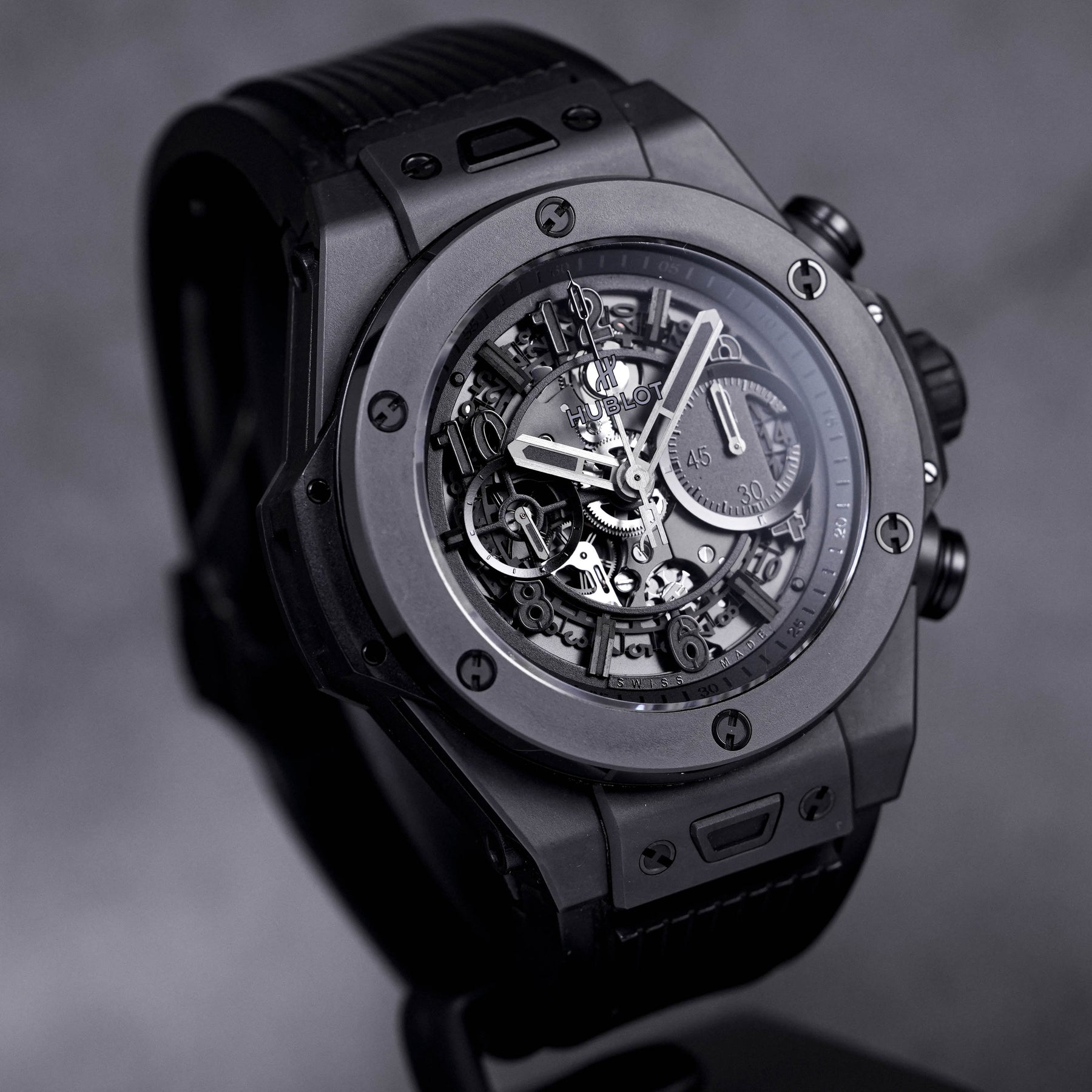 HUBLOT BIG BANG UNICO 45MM ALL BLACK 'YOSIDA LIMITED'