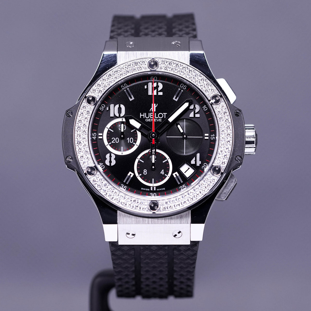 BIG BANG CHRONOGRAPH 41MM STEEL DIAMOND BEZEL (2015)