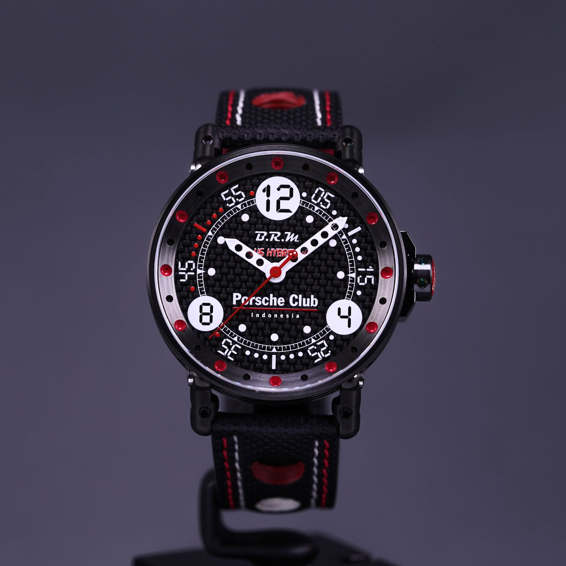 JAM TANGAN BRM HYBRID PORSCHE CLUB INDONESIA LIMITED EDITION OMNILUXE