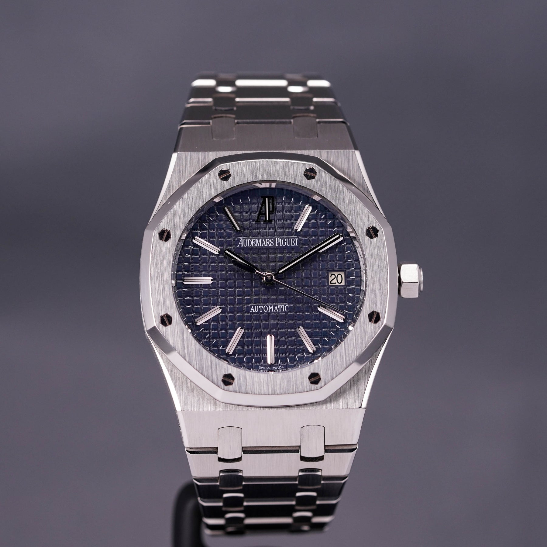 ROYAL OAK 39MM 15300ST BLUE DIAL 2012 OMNILUXE