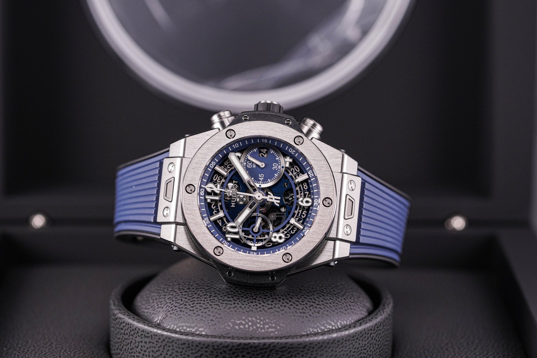 HUBLOT TITANIUM BLUE