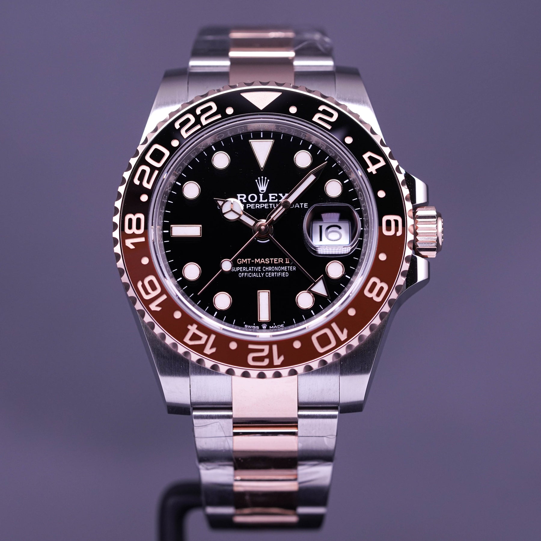 GMT MASTER-II ROOTBEER TWOTONE ROSEGOLD (2021)