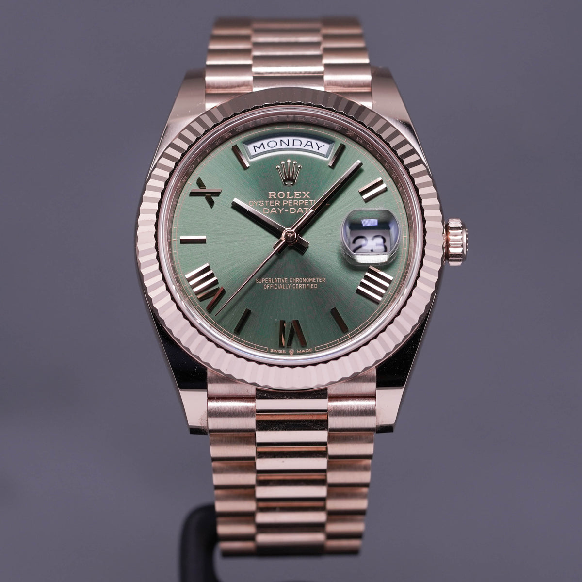 DAYDATE ROSEGOLD OLIVE GREEN DIAL (2019)