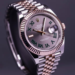 DATEJUST 41MM TWOTONE ROSEGOLD WIMBLEDON (2019)