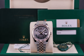 DATEJUST 41MM TWOTONE ROSEGOLD WIMBLEDON (2019)