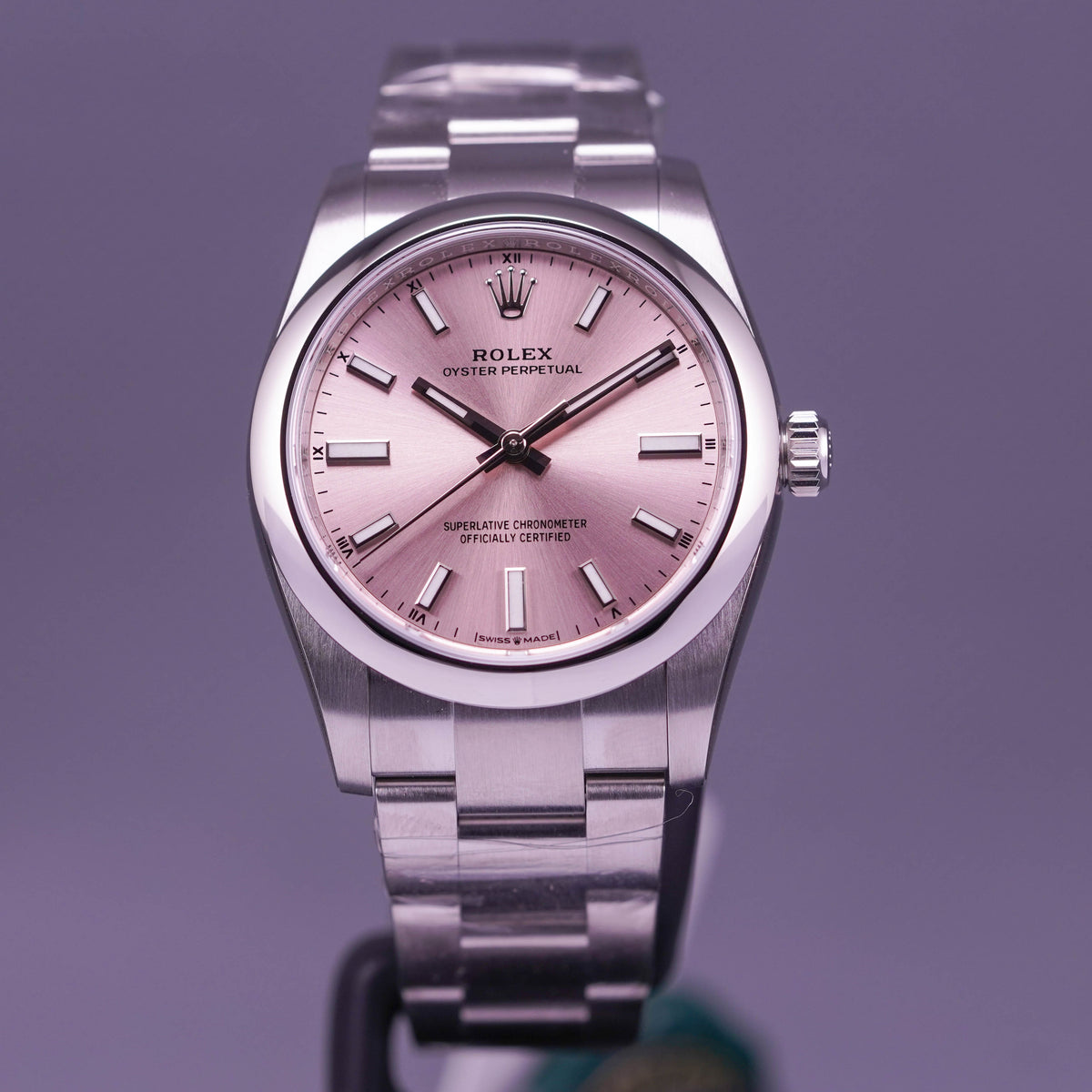 Oyster Perpetual Pink Dial