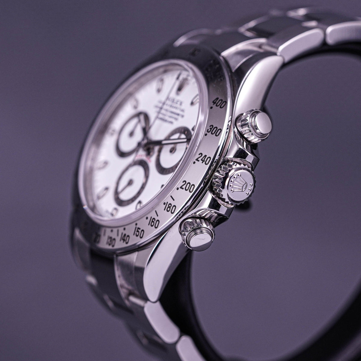 DAYTONA STEEL WHITE APH DIAL