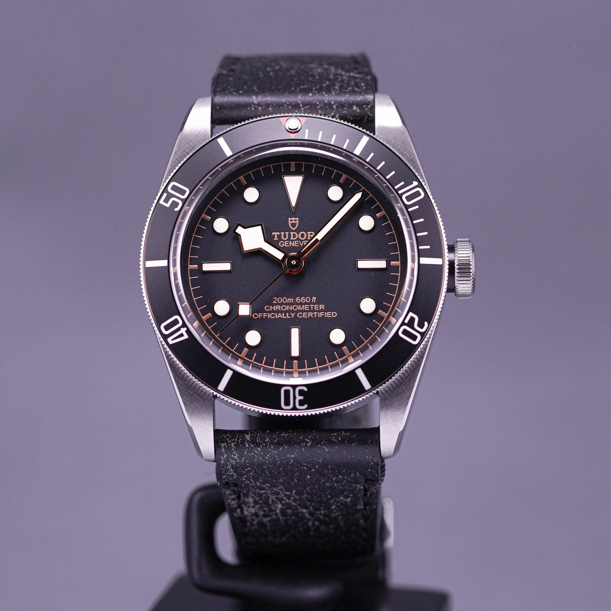 BLACK BAY 41MM BLACK LEATHER (2022)