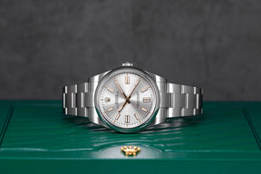 Rolex Oyster Perpetual Silver 124300