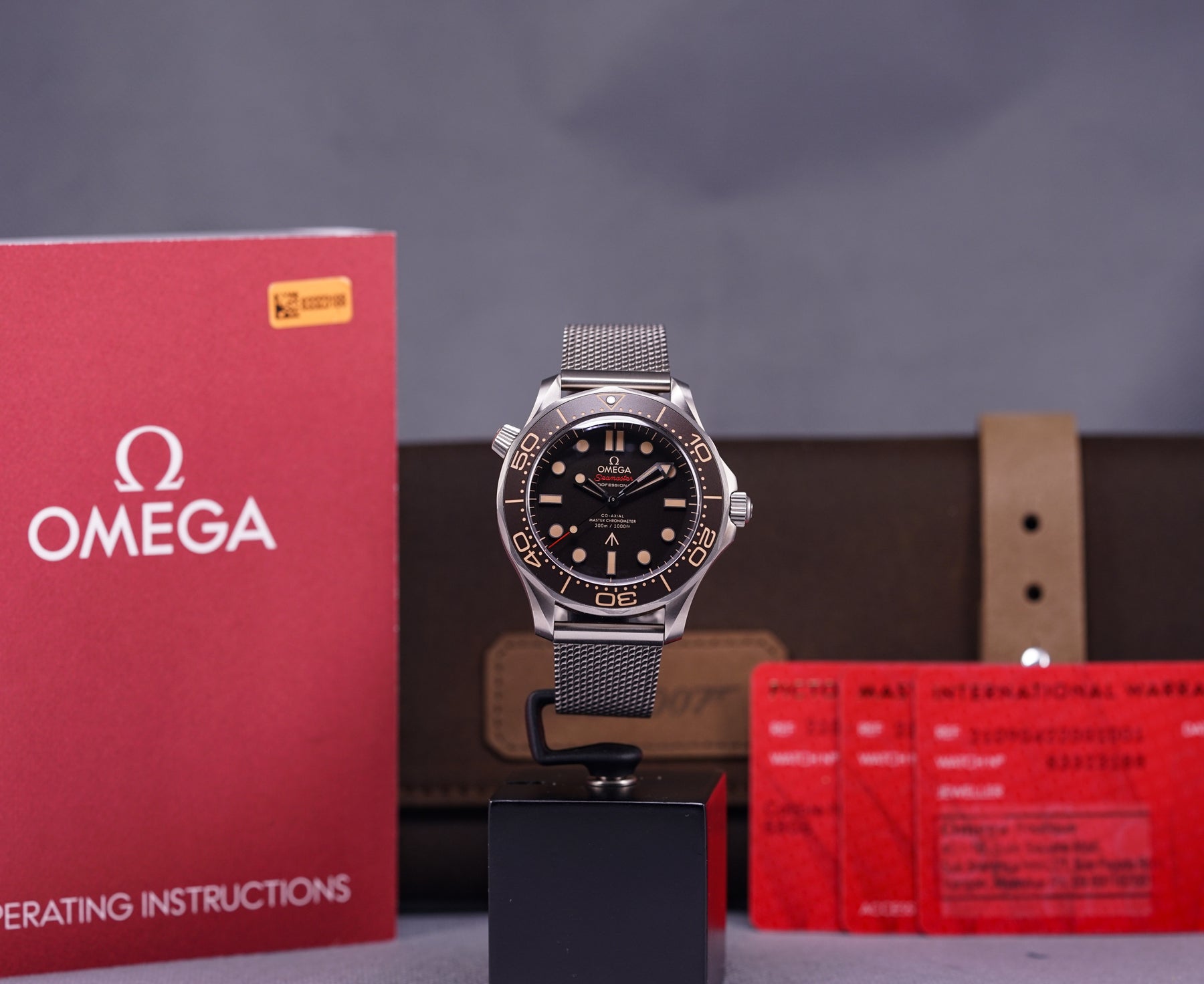 JAM TANGAN OMEGA SEAMASTER 'NO TIME TO DIE' OMNILUXE