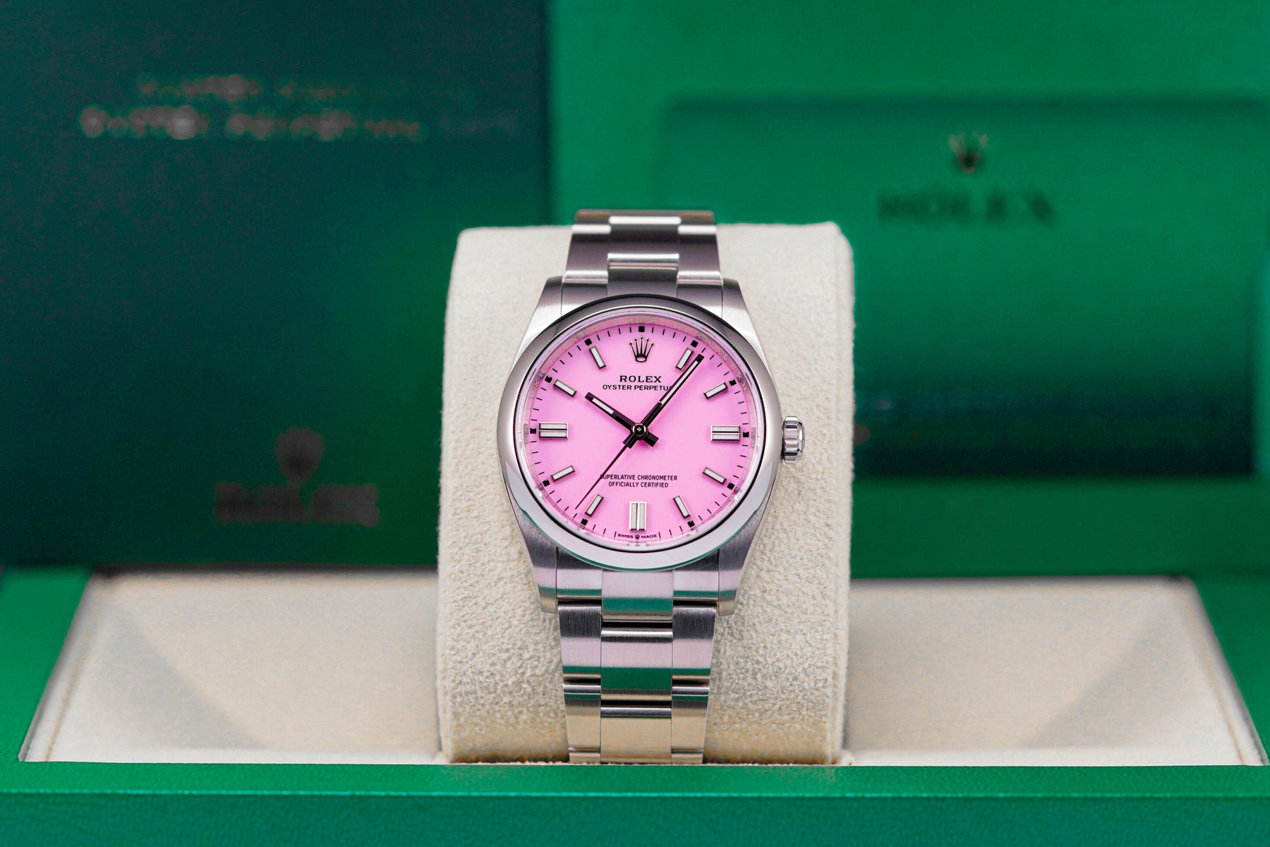 Rolex Oyster Perpetual Pink