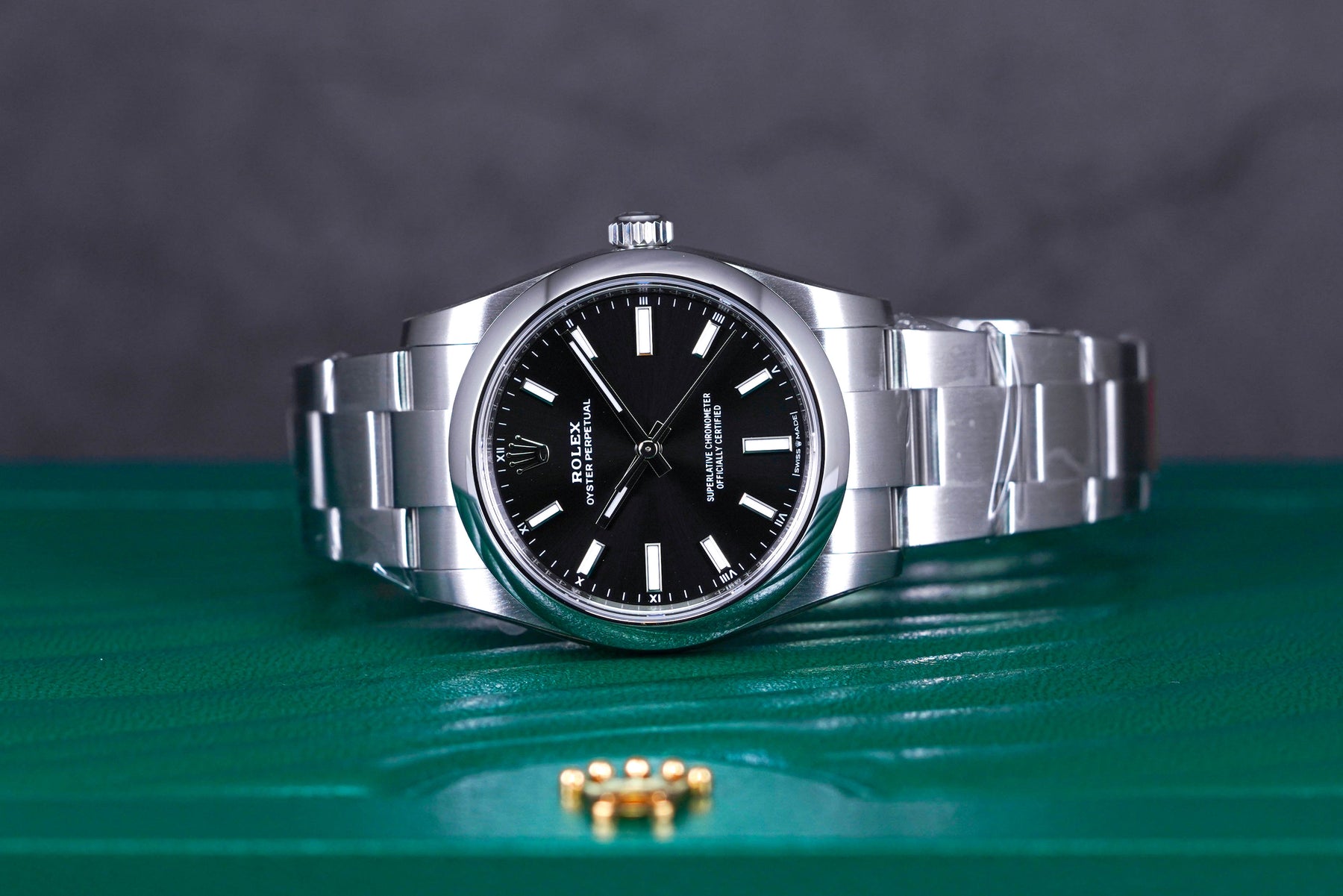 Rolex Oyster Perpetual Black 34mm