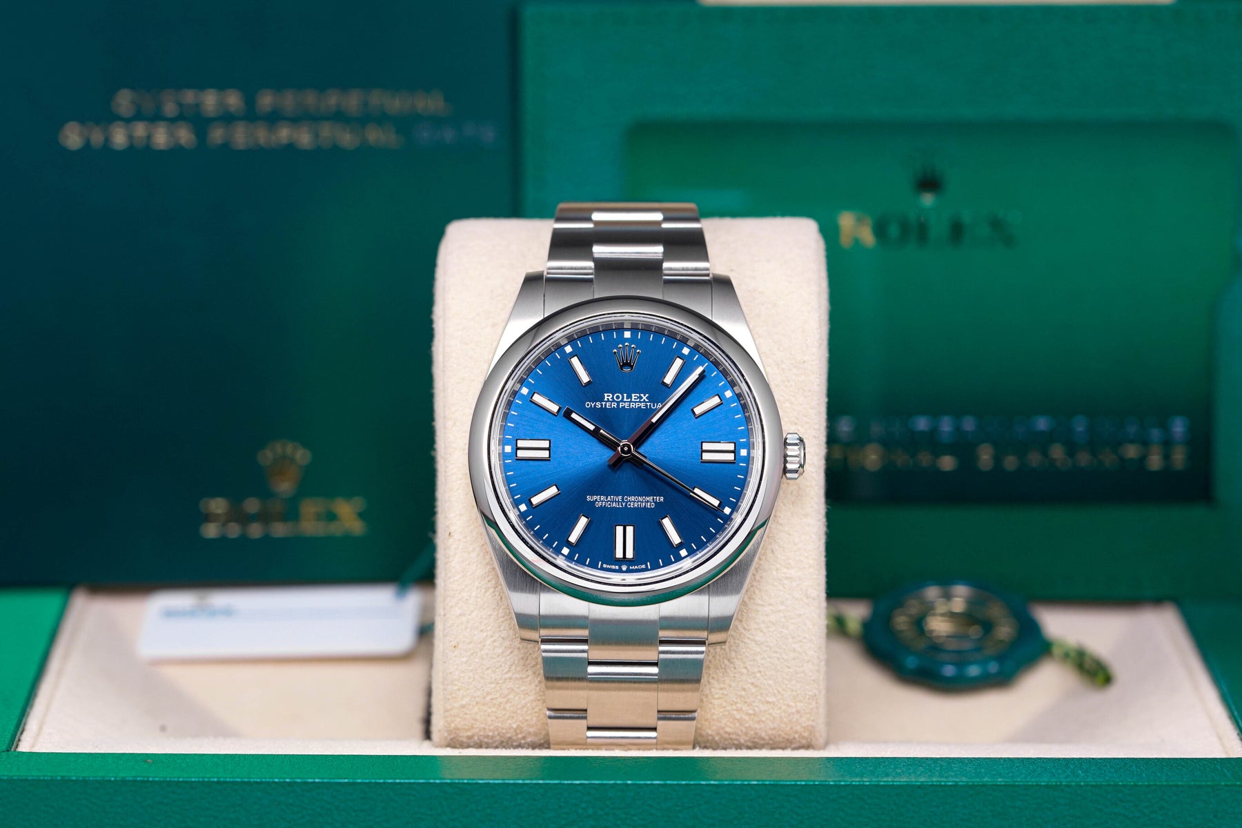 Rolex Oyster Perpetual 41mm Blue 2023