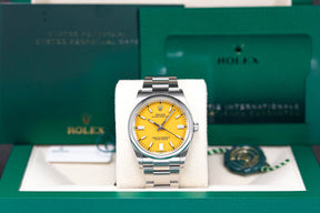 Rolex Oyster Perpetual Yellow 126000