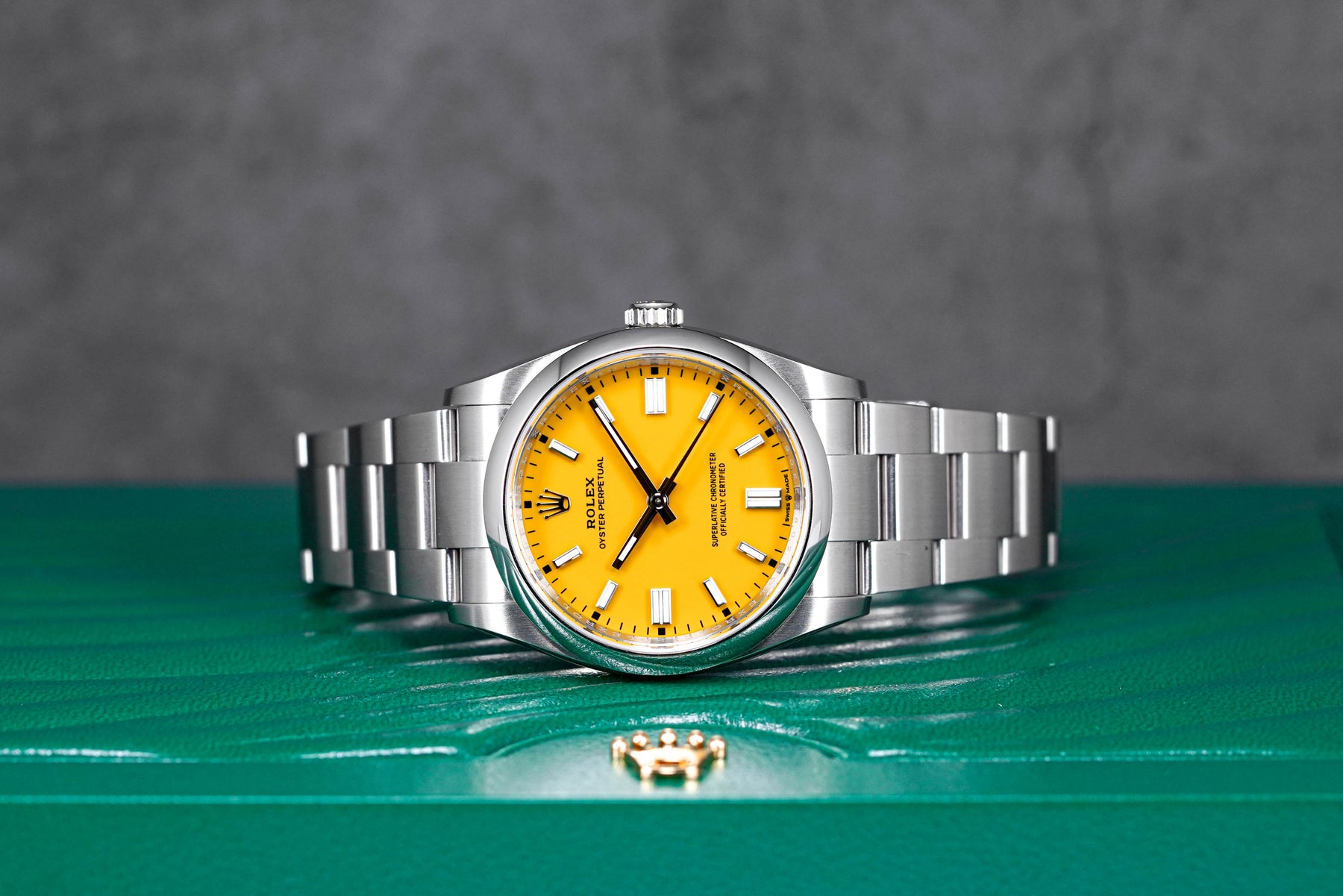 Rolex Oyster Perpetual Yellow 126000