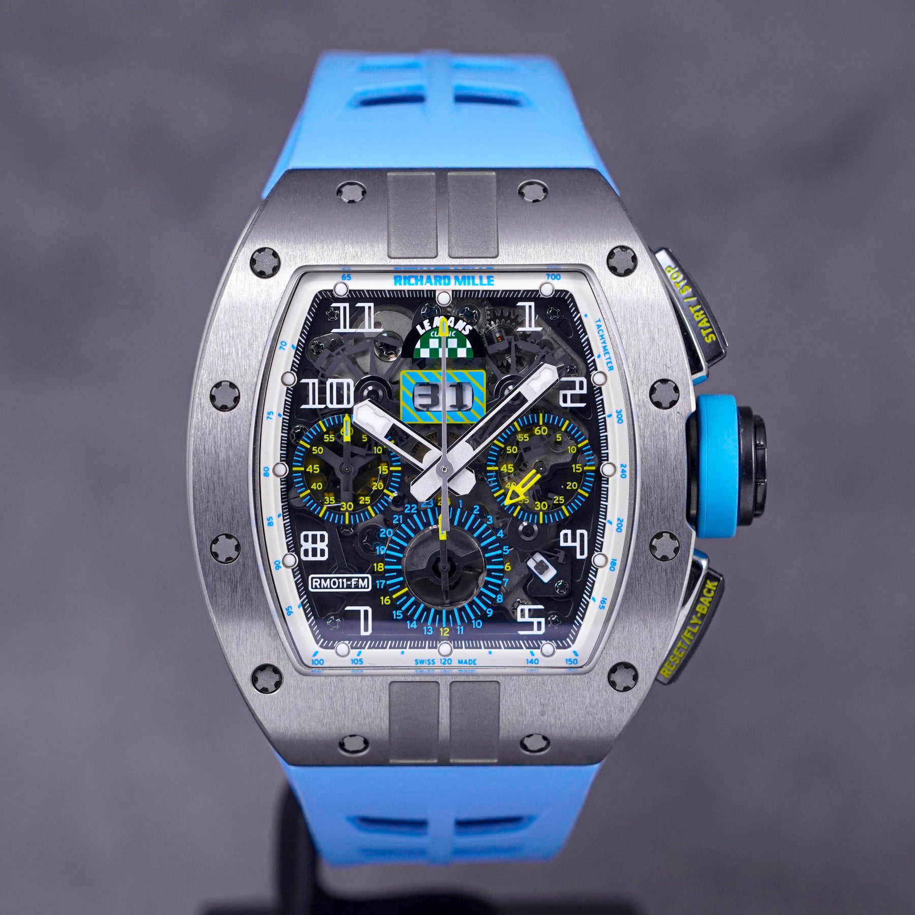 Richard mille rm 011 titanium hot sale