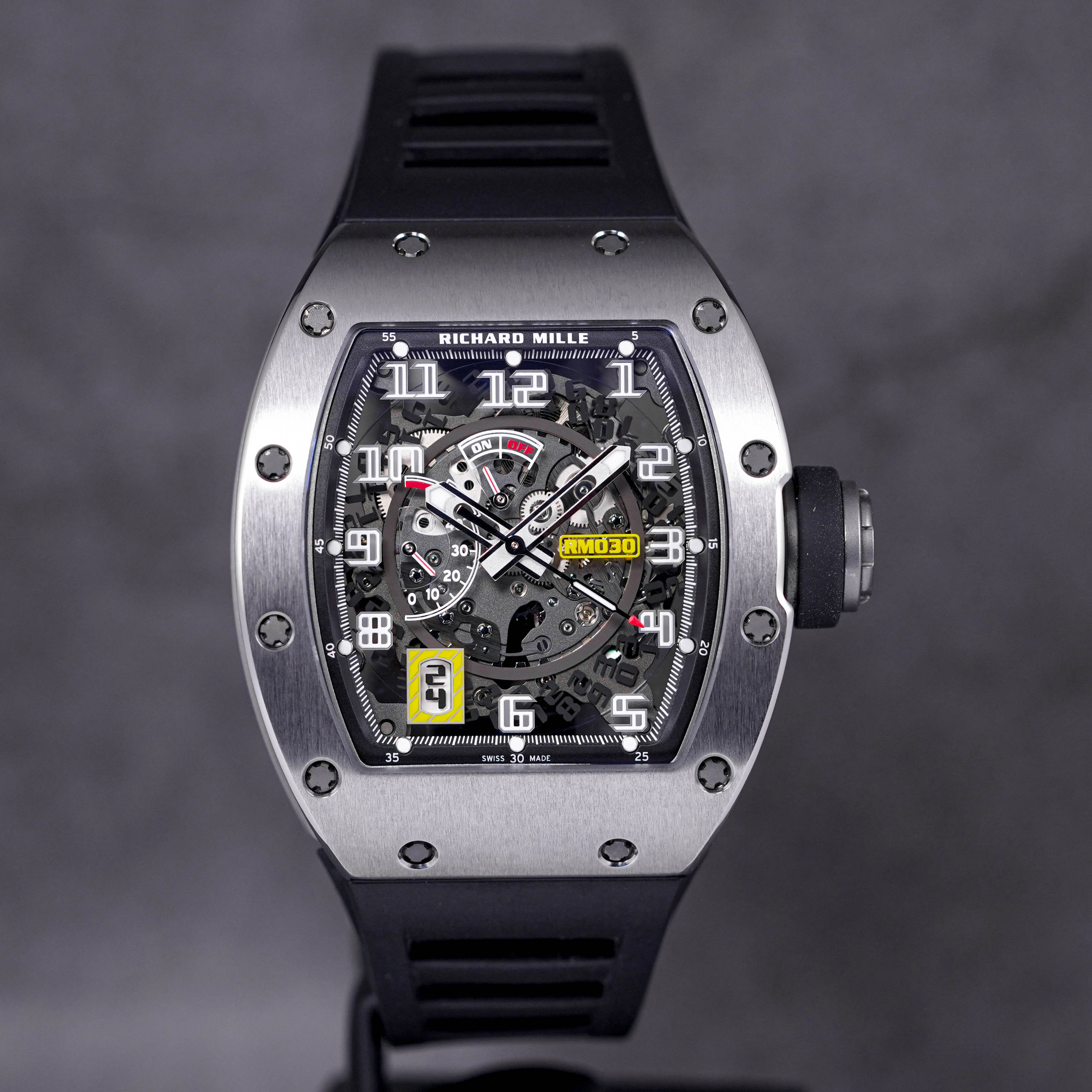 JAM TANGAN RICHARD MILLE RM30 TITANIUM 2021 OMNILUXE