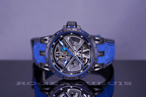 EXCALIBUR SPIDER HURRACAN BLACK DLC TITANIUM 45MM (2022)