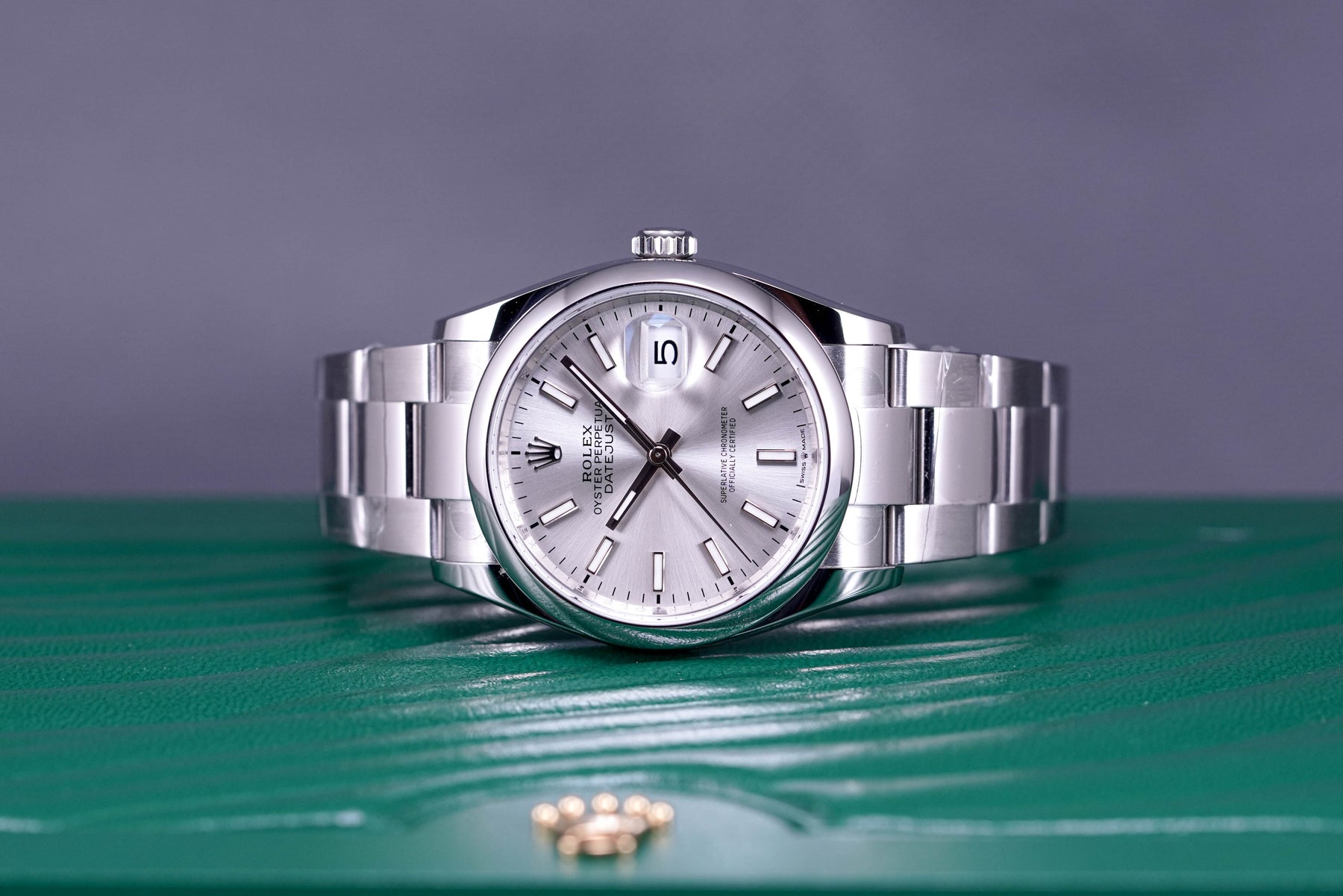 DATEJUST 36MM DOMED OYSTER SILVER DIAL (2021)