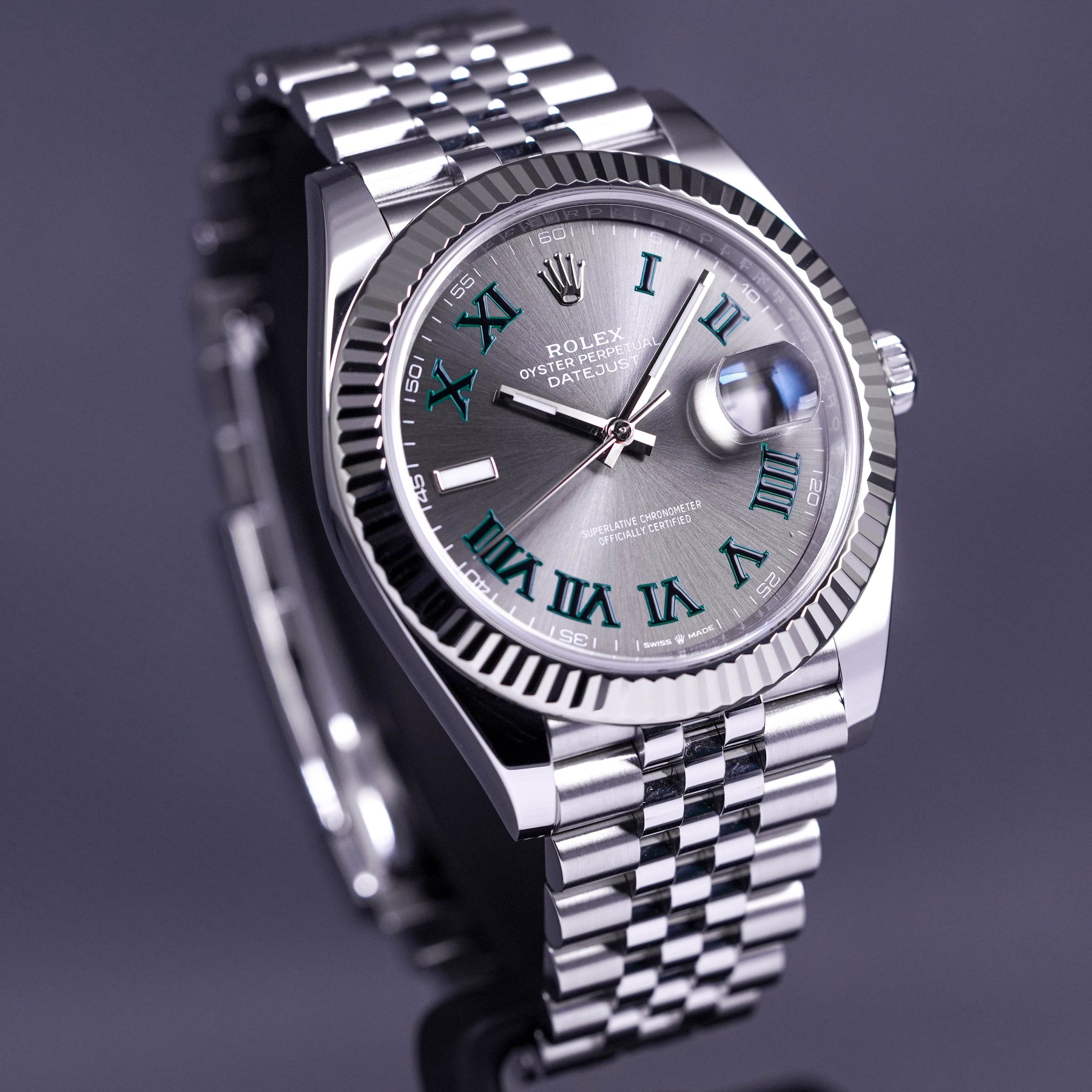 DATEJUST 41MM WIMBLEDON FLUTED JUBILEE (2020)