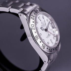 EXPLORER 16570 WHITE DIAL 'P' SERIAL (WATCH ONLY)