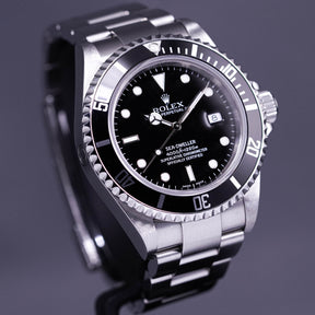 Rolex Sea Dweller Black 16600 D Series