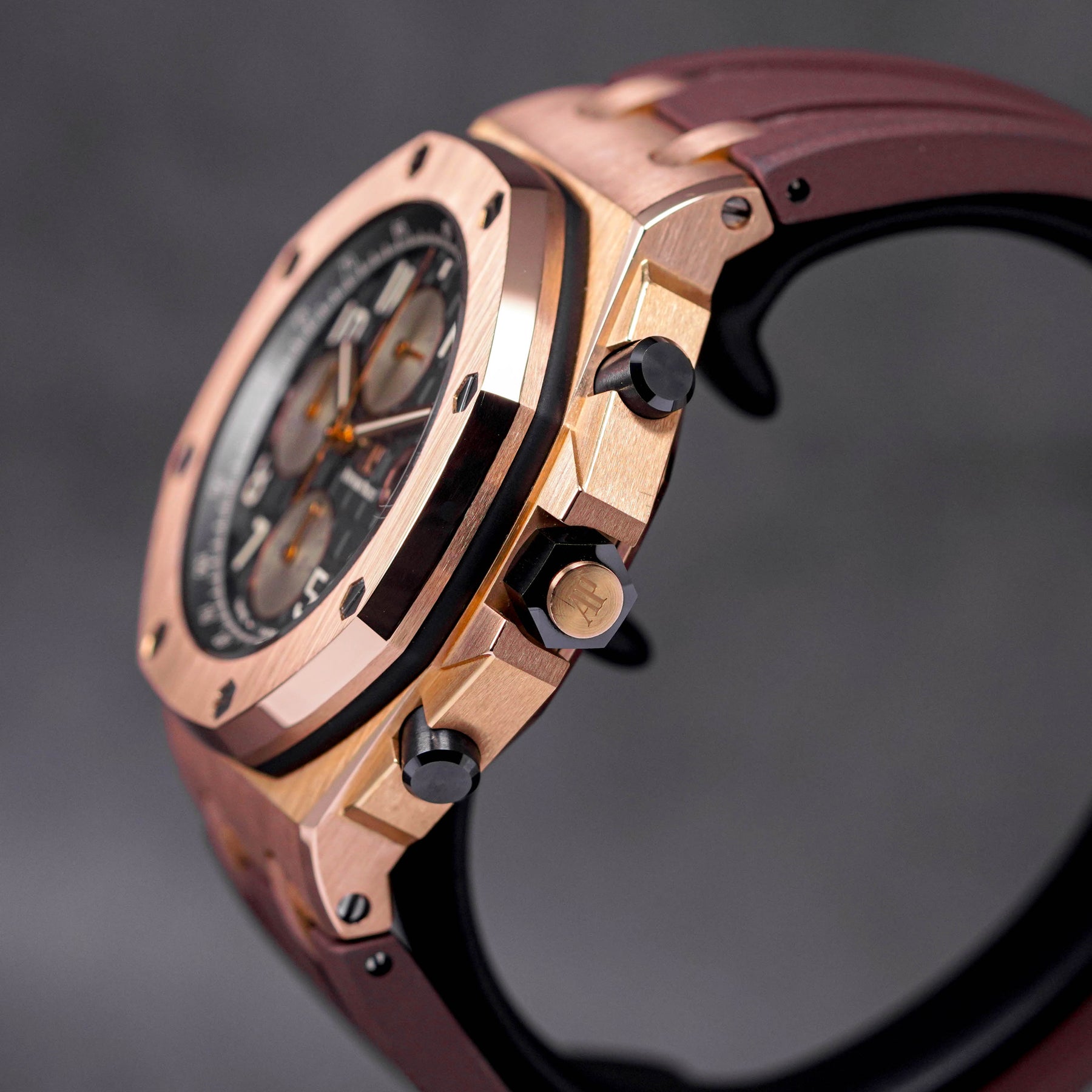 Ap 42mm rose clearance gold