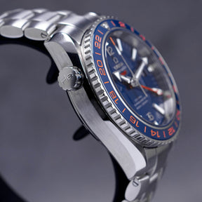 OMEGA SEAMASTER PLANET OCEAN GMT BLUE DIAL