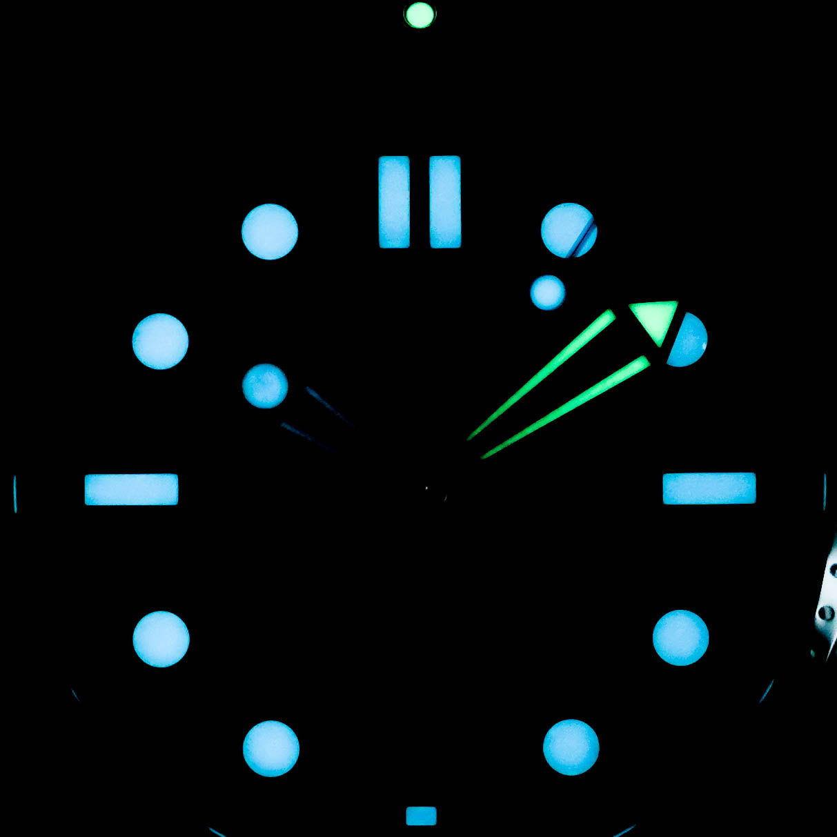 SEAMASTER DIVER 300 GREEN DIAL RUBBER STRAP (2022)