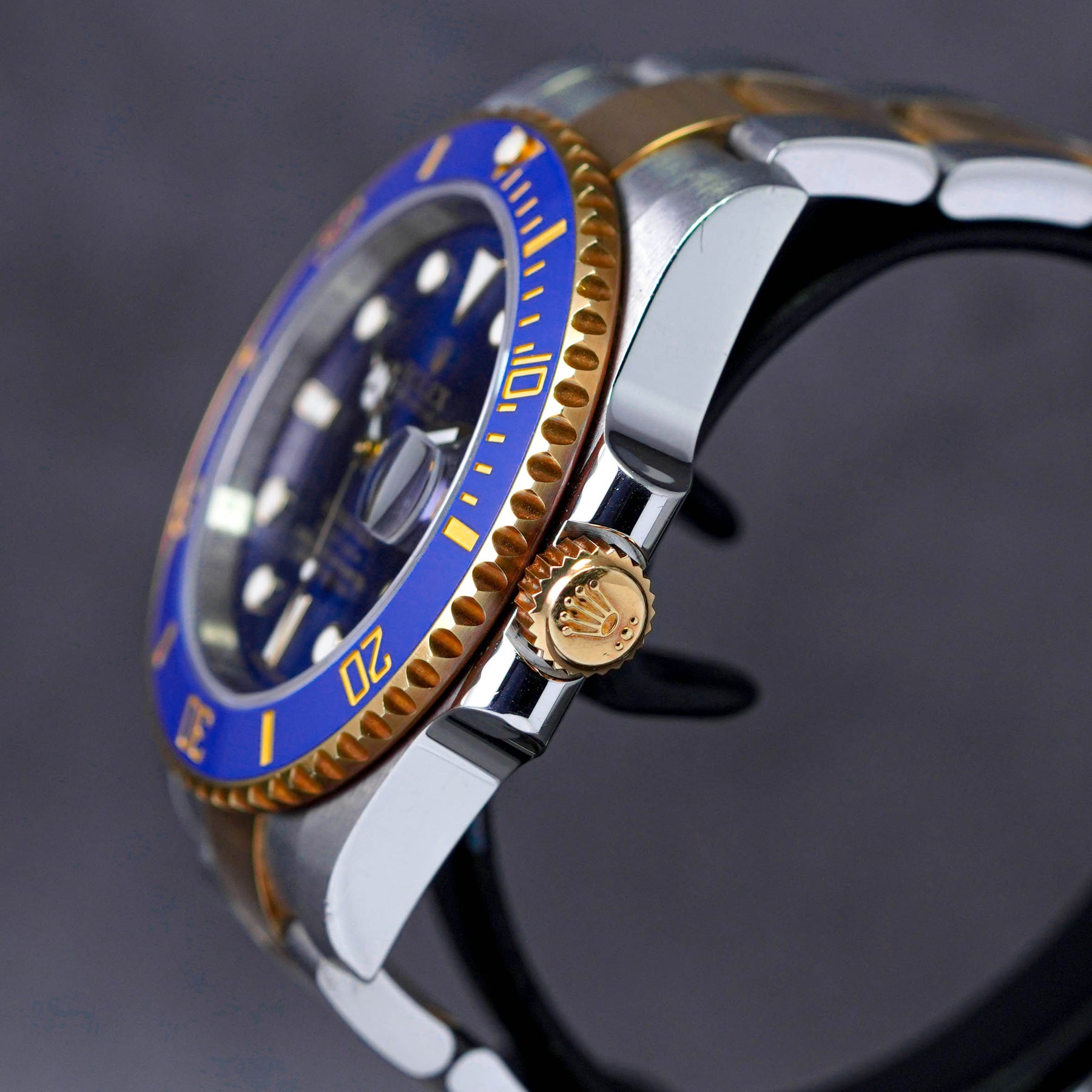 SUBMARINER DATE 40MM TWOTONE YELLOWGOLD BLUE DIAL (2017)