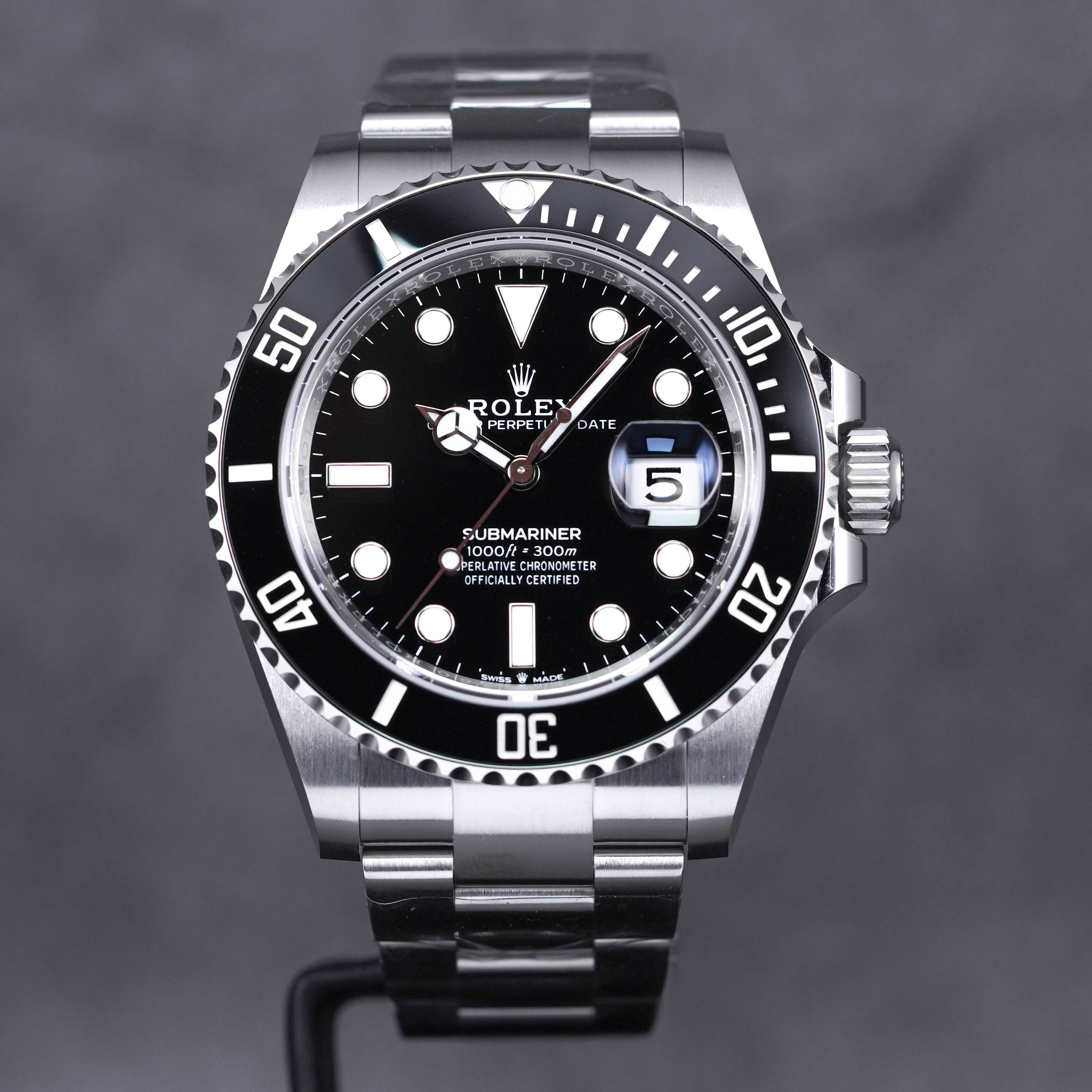 JAM TANGAN ROLEX SUBMARINER DATE BLACK DIAL 41MM 2022 OMNILUXE