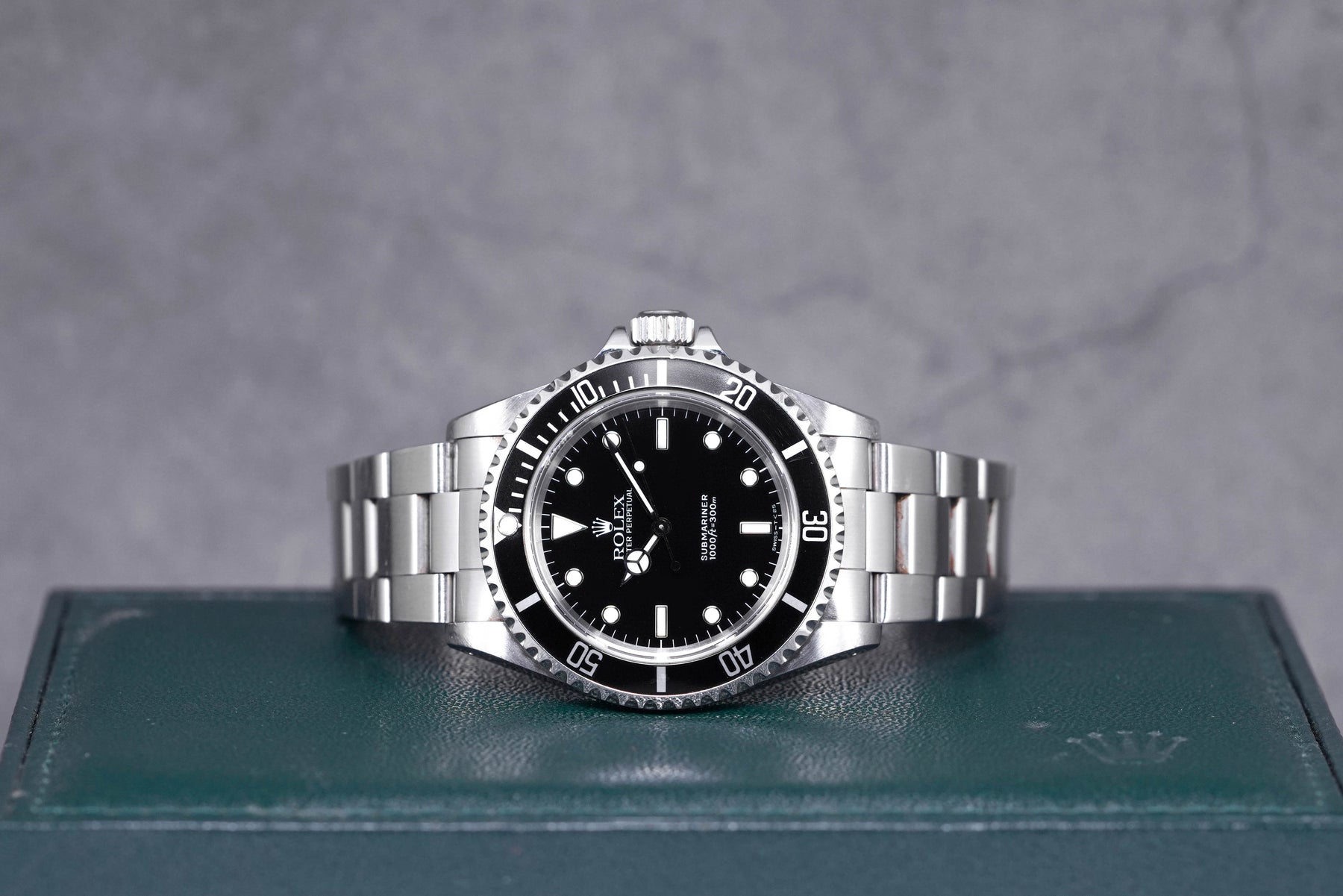 ROLEX SUBMARINER NO DATE 2 LINERS 1996