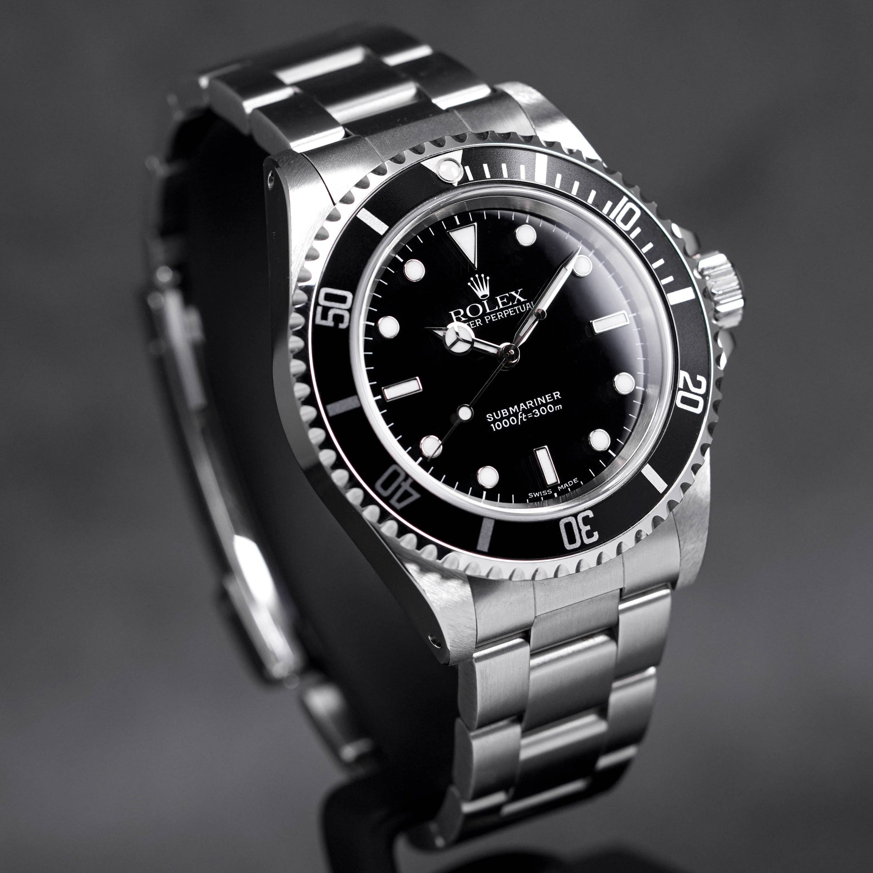 ROLEX SUBMARINER NO DATE 2 LINERS