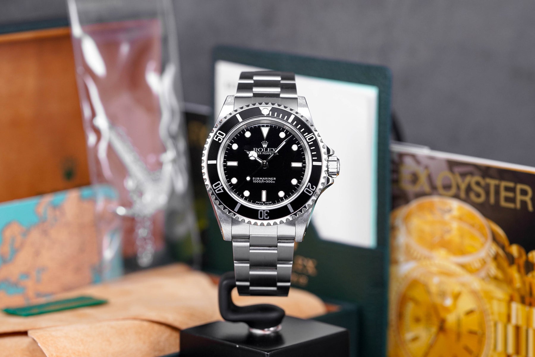ROLEX SUBMARINER NO DATE 2 LINERS