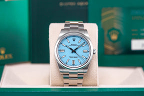 OYSTER PERPETUAL 41MM TIFFANY BLUE (2022)