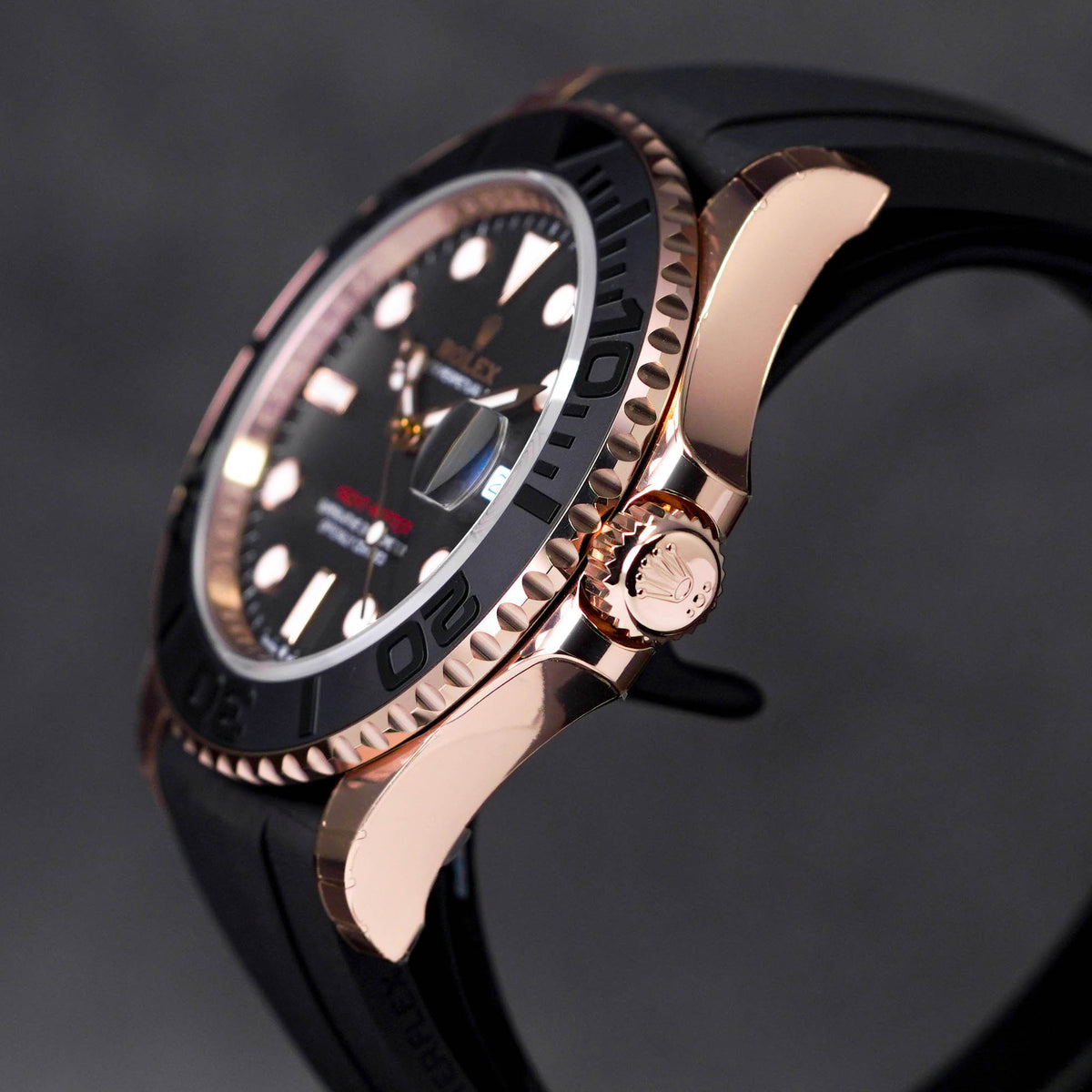 YACHT MASTER 40MM ROSEGOLD OYSTERFLEX (2022)