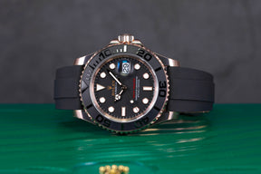 YACHT MASTER 40MM ROSEGOLD OYSTERFLEX (2022)