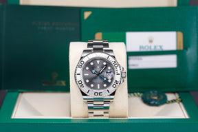 ROLEX YACHTMASTER PLATINUM RHODIUM